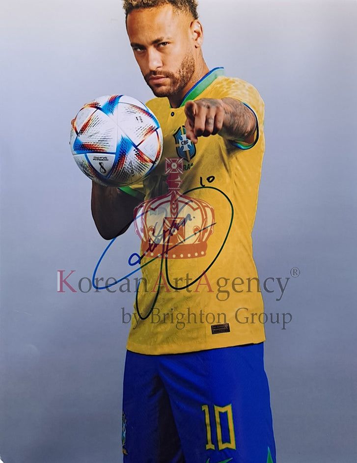 Brazil - Neymar Autograph