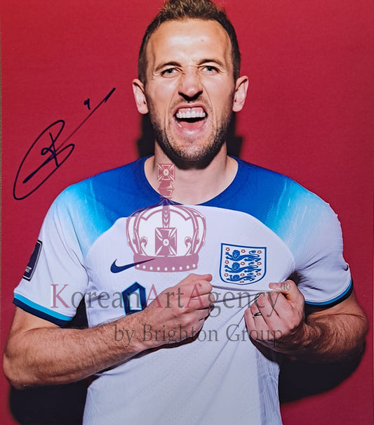 England - Harry Kane Autograph