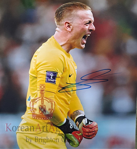 England - Jordan Pickford Autograph