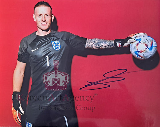 England - Jordan Pickford Autograph