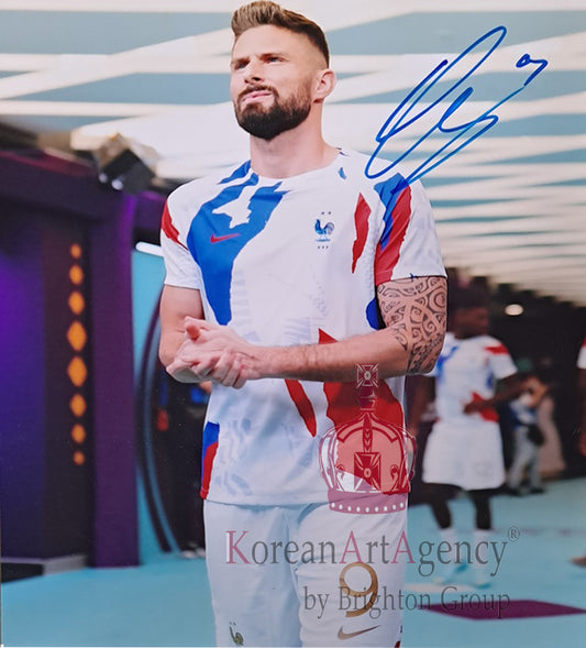 France - Olivier Giroud Autograph