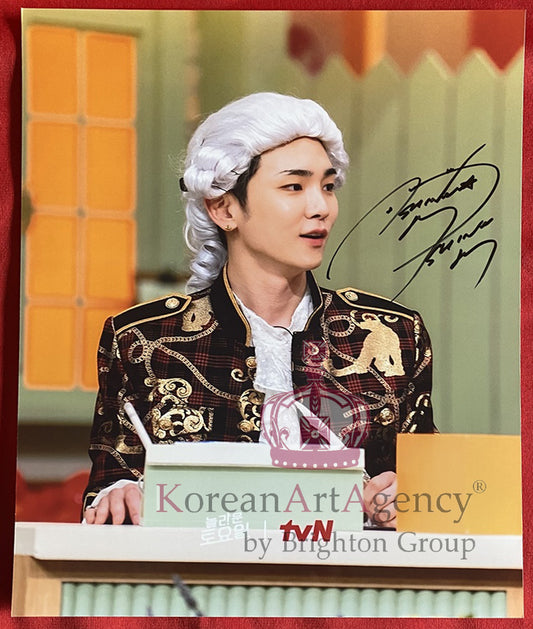 SHINEE Onew Autograph 20 x 30cm