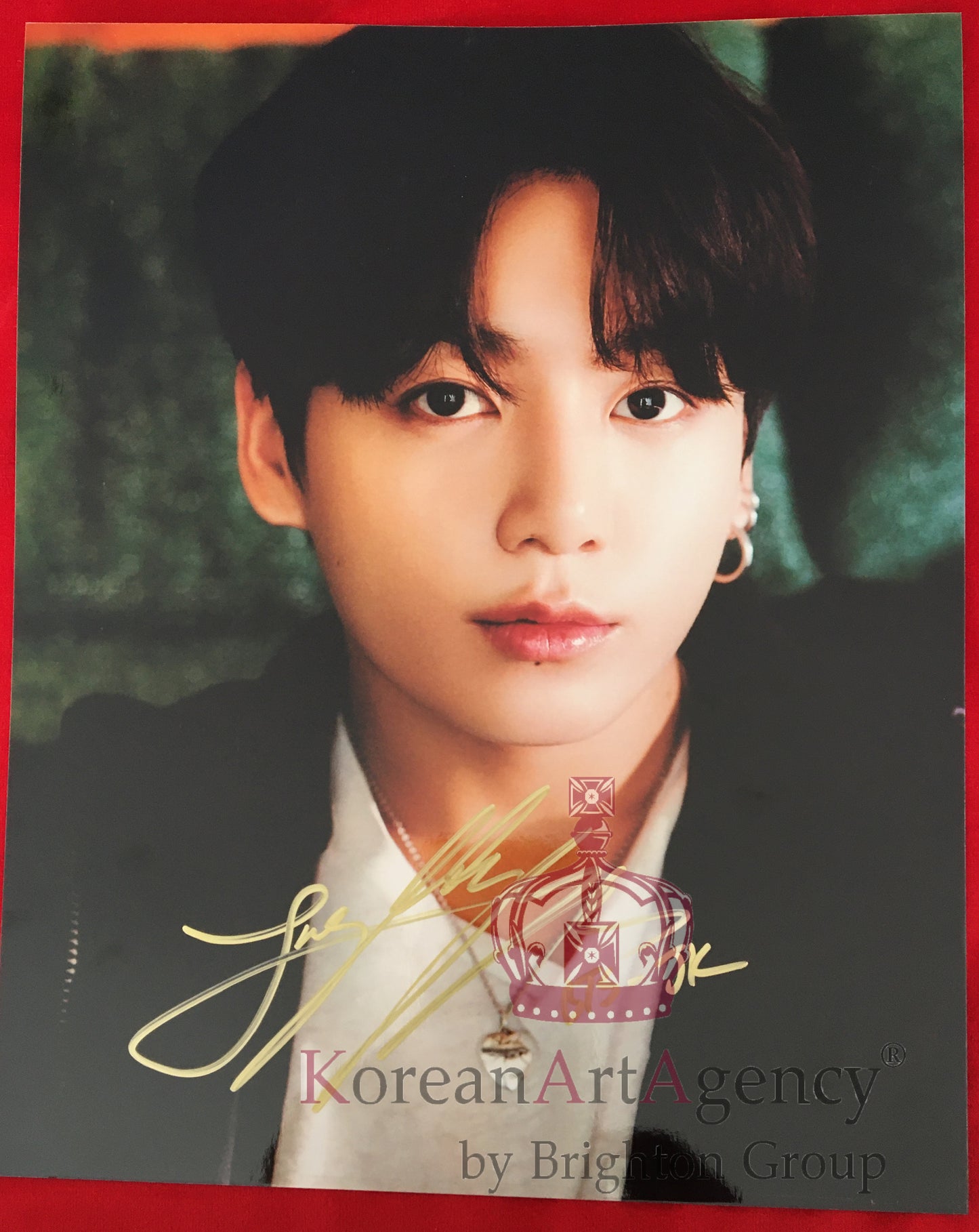 BTS Jungkook 30x26cm 10inches Autograph