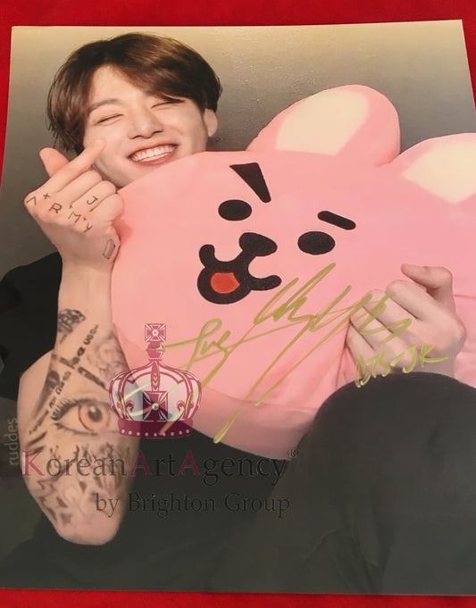 BTS Jungkook 30x26cm 10inches Autograph