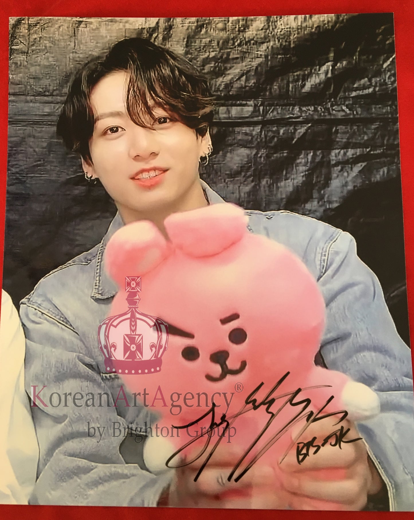 BTS Jungkook 30x26cm 10inches Autograph