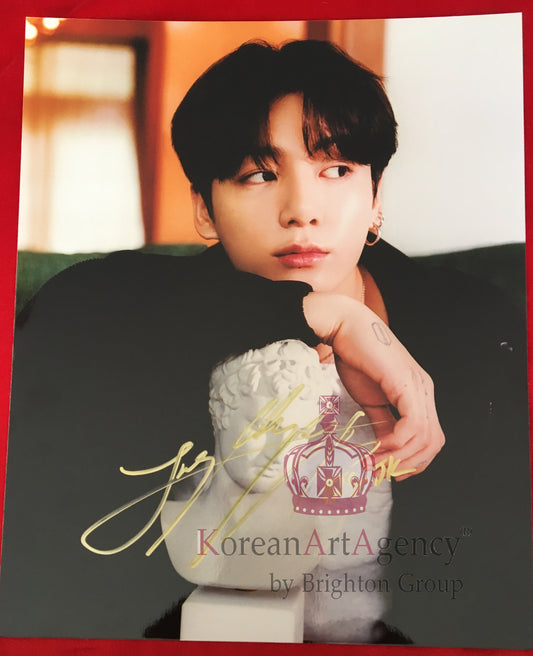 BTS Jungkook 30x26cm 10inches Autograph