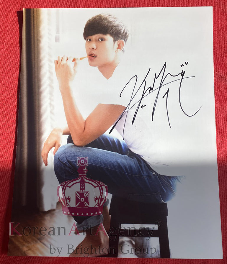 Kim Soo Hyun 20x30cm Autograph