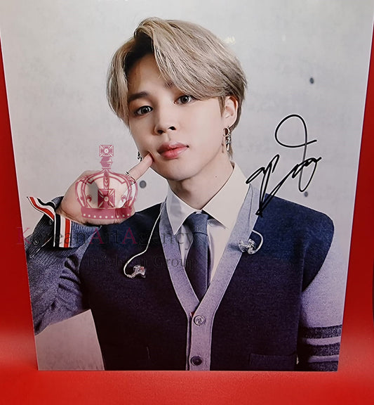 BTS Jimin 10inches Autograph