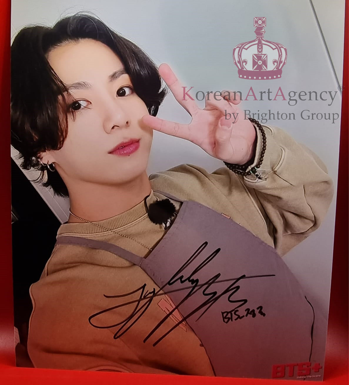 BTS Jungkook 10inches Autograph