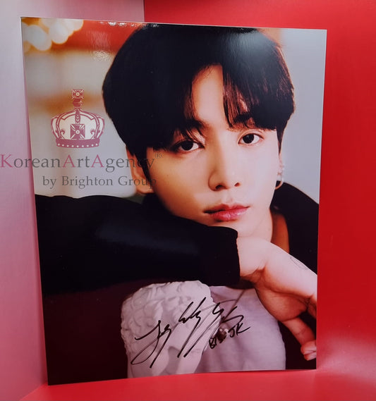 BTS Jungkook 10inches Autograph