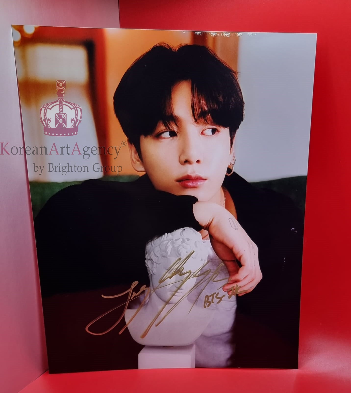 BTS Jungkook 10inches Autograph