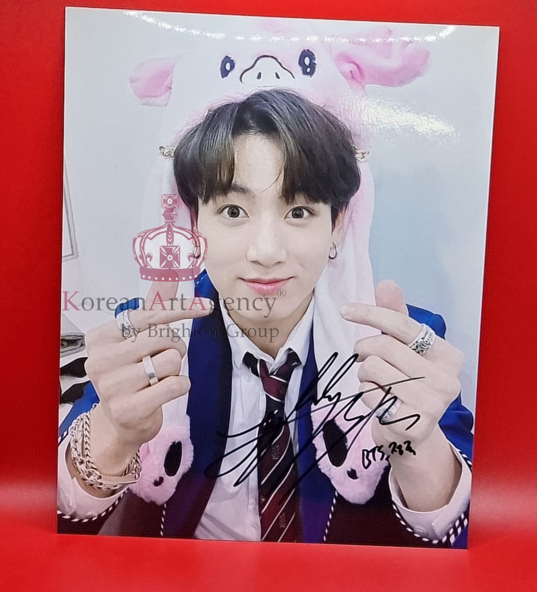 BTS Jungkook 10inches Autograph