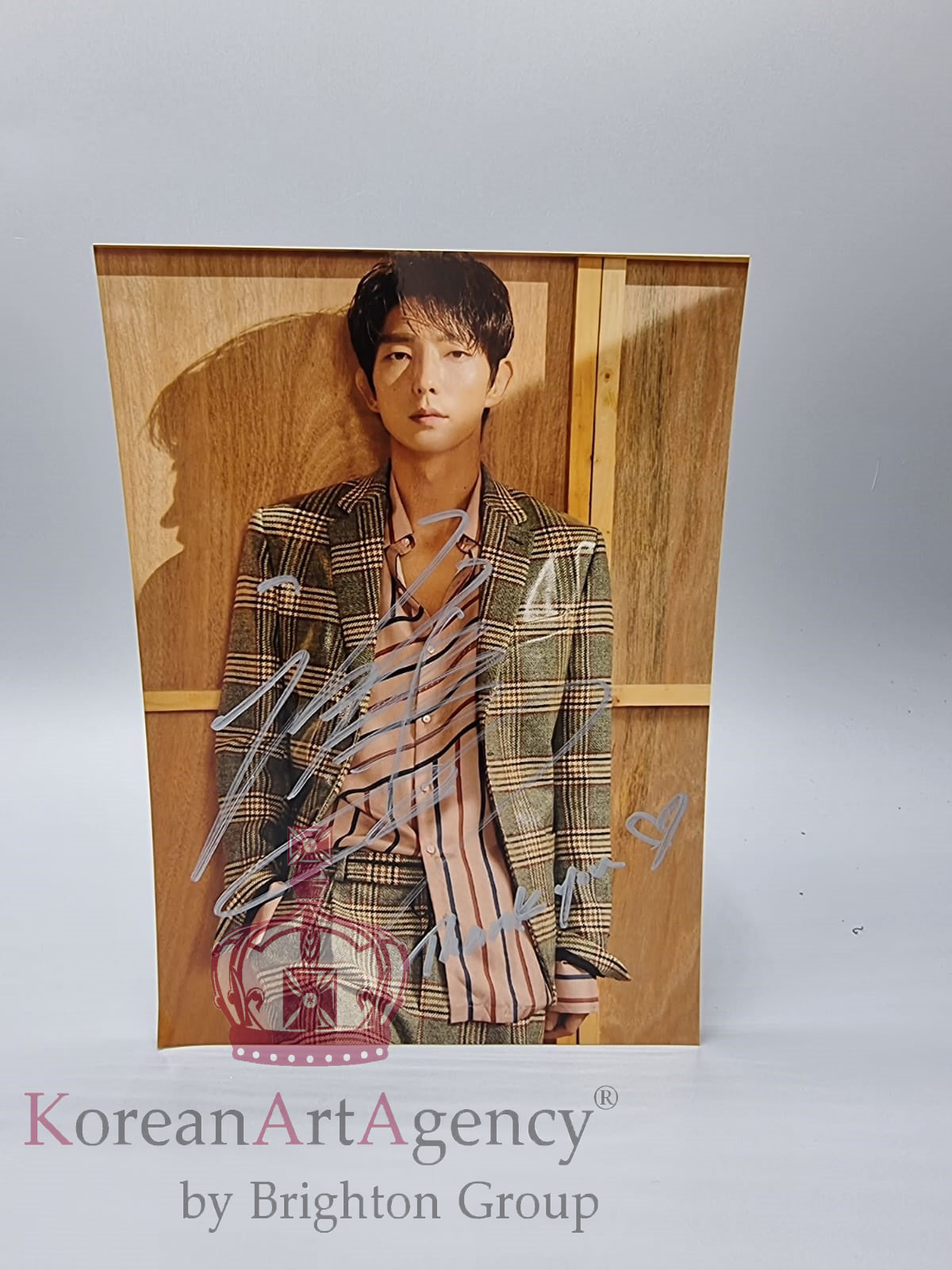 Lee Joon Gi 13x18cm Autograph