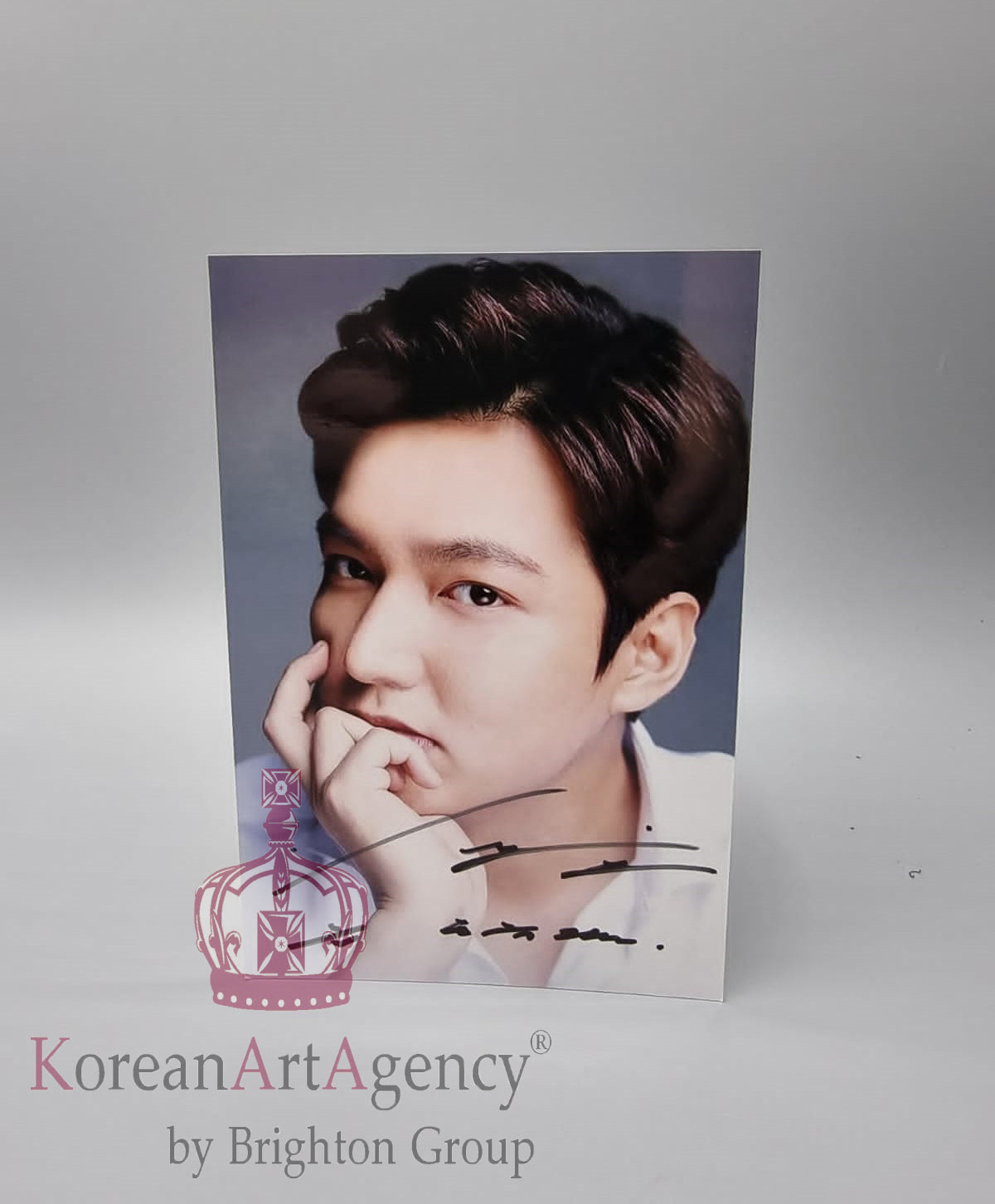 Lee Min Ho 15x10cm Autograph