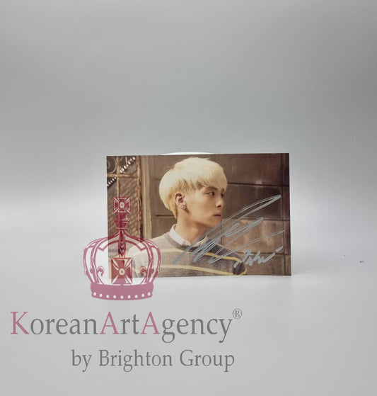 SHINEE Jonghyun 15x10cm Autograph