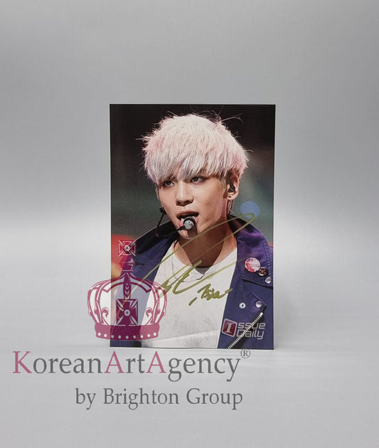 SHINEE Jonghyun 15x10cm Autograph