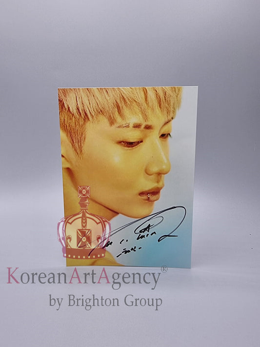 SHINEE Taemin 13x18cm Autograph