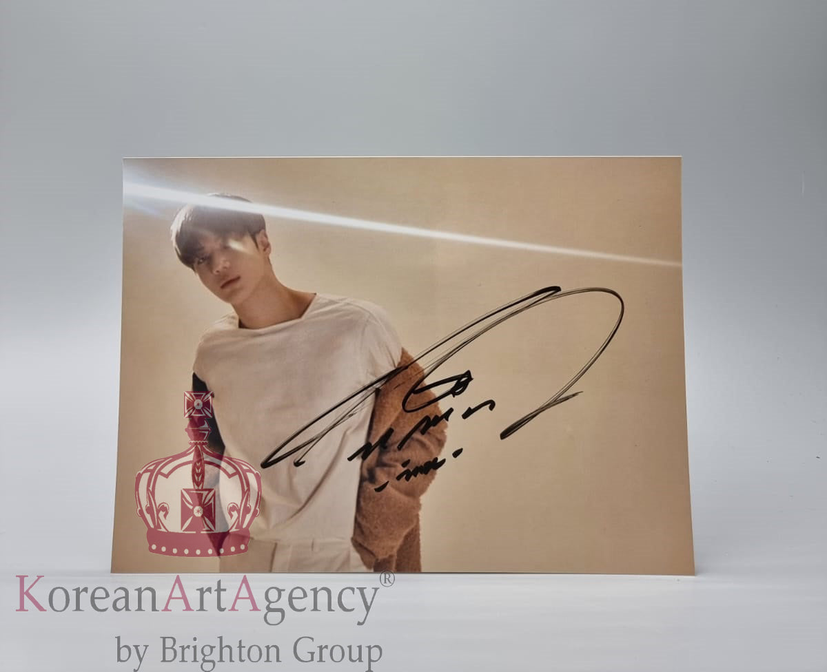 SHINEE Taemin 13x18cm Autograph