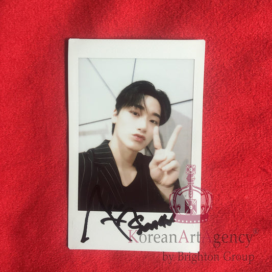 ATEEZ San Polaroid Autograph