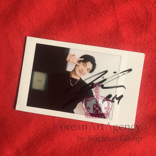 BTS RM Polaroid Autograph