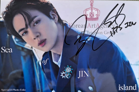 BTS Jin Autograph