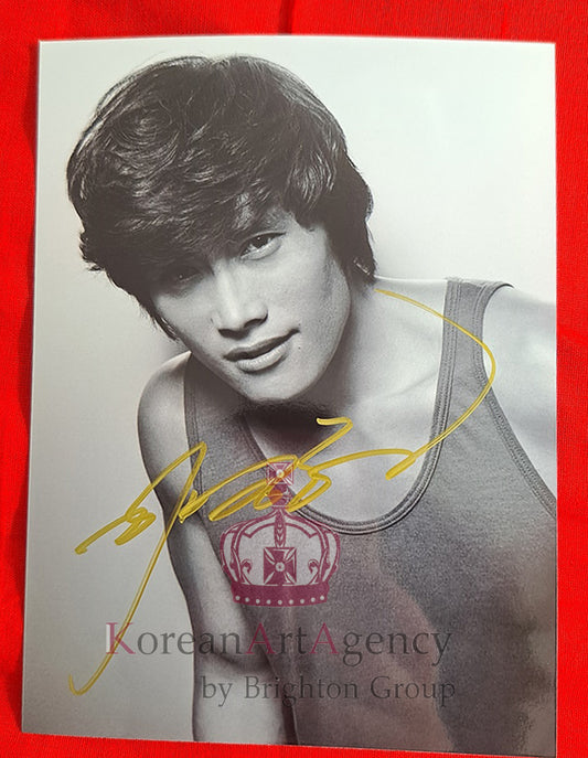 Lee Byun Hun Limited Rare Collection of Photo Exhibition in Japan by Photographer Karl Lagerfeld Autographed by LBH