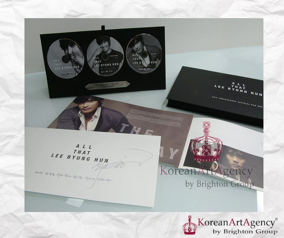 Lee Byung Hun 20th Anniversary Autographed DVD