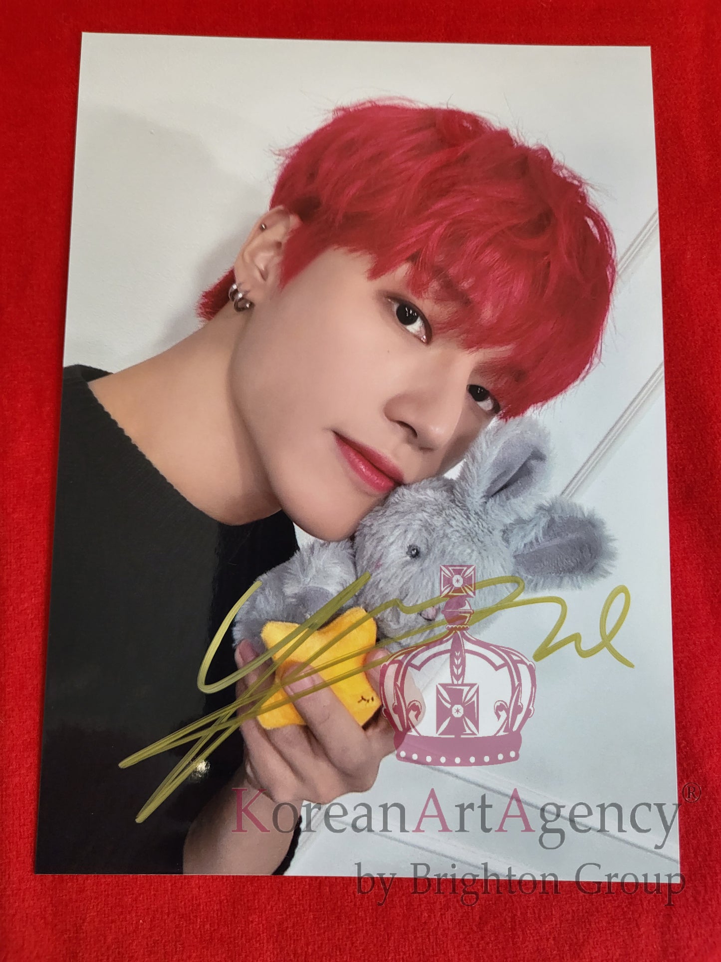 ATEEZ Individual Autographs 8pcs Set Wooyoung Kim Hong Joong San Park Seong Hwa Song Min-gi Jeong Yun-ho Kang Yeo Sang Choi Jong Ho