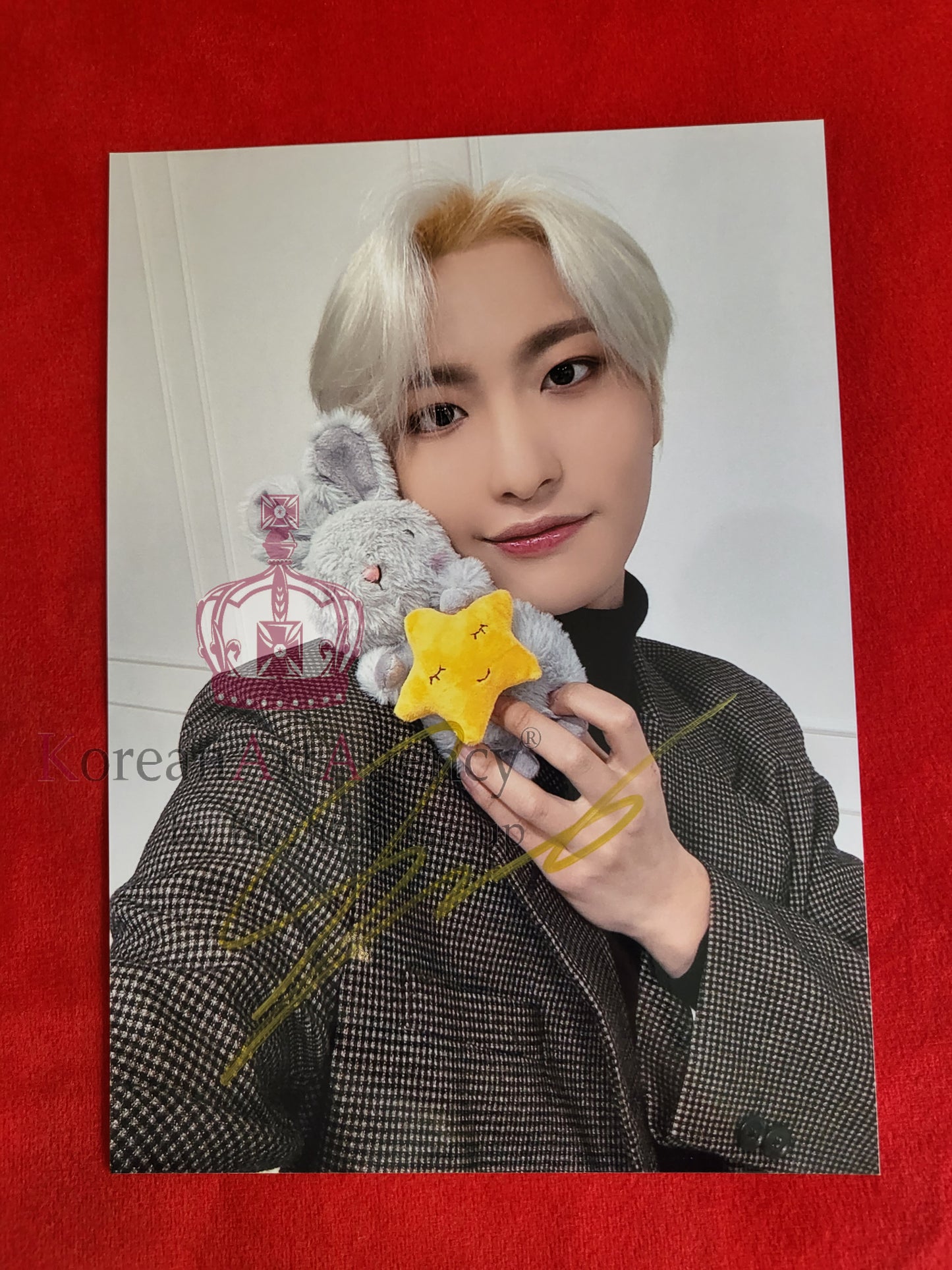 ATEEZ Individual Autographs 8pcs Set Wooyoung Kim Hong Joong San Park Seong Hwa Song Min-gi Jeong Yun-ho Kang Yeo Sang Choi Jong Ho