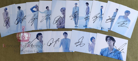 BTS Proof SET Individual Autograph Jimin Jin Rm JHope Jungkook RM Suga V