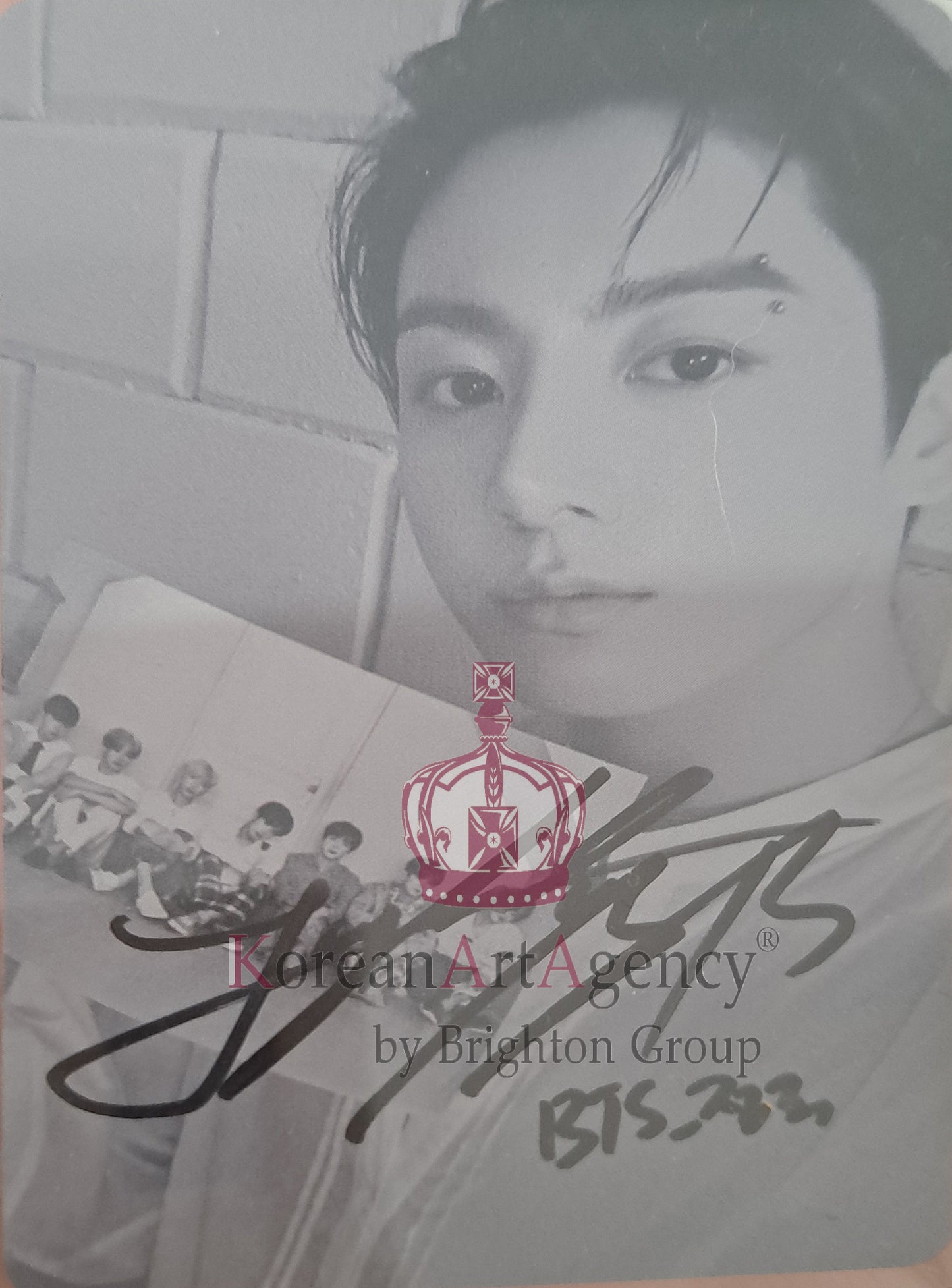 BTS Jungkook Proof Limited Edition Photocard Autograph