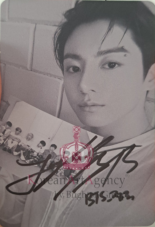 BTS Jungkook Proof Limited Edition Photocard Autograph