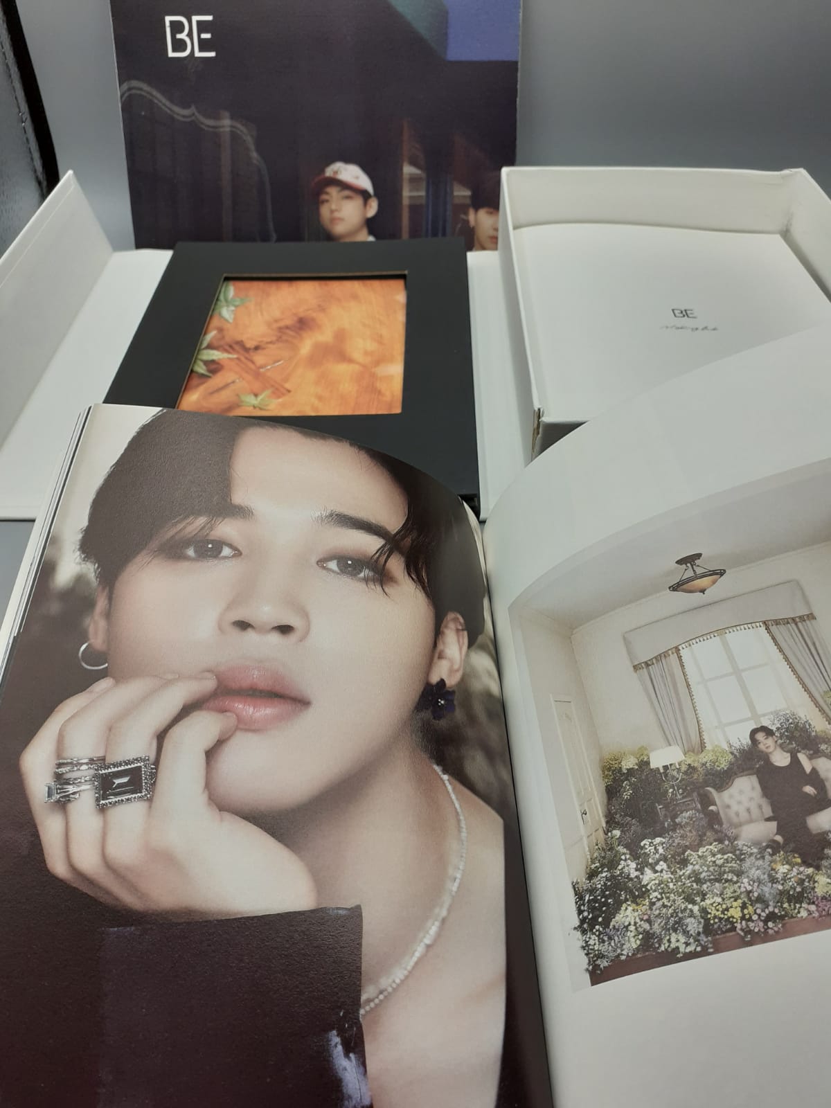 BTS BE Album Autographed Jimin, Jin, V, Jhope, Jungkook, RM, Suga