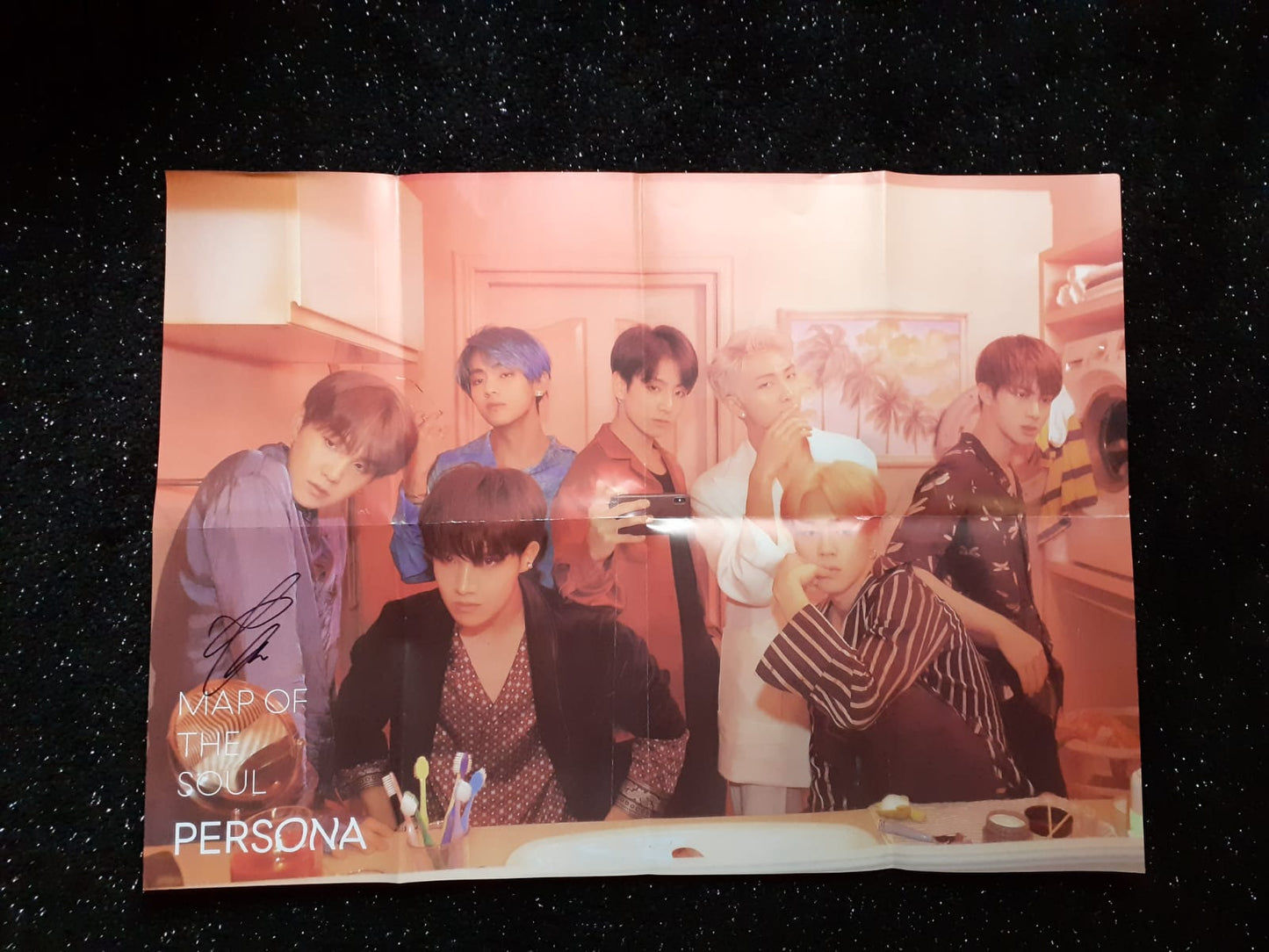 BTS MAP OF THE SOUL: PERSONA 4 Versions SET Autographed Jimin V Jungkook JHope Suga RM Jin