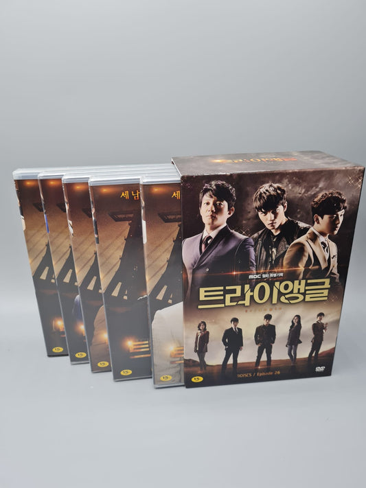 Triangle Kdrama Korean Series 9Disc DVD English Subtitle Lee Bum Soo Kim Jae Joong