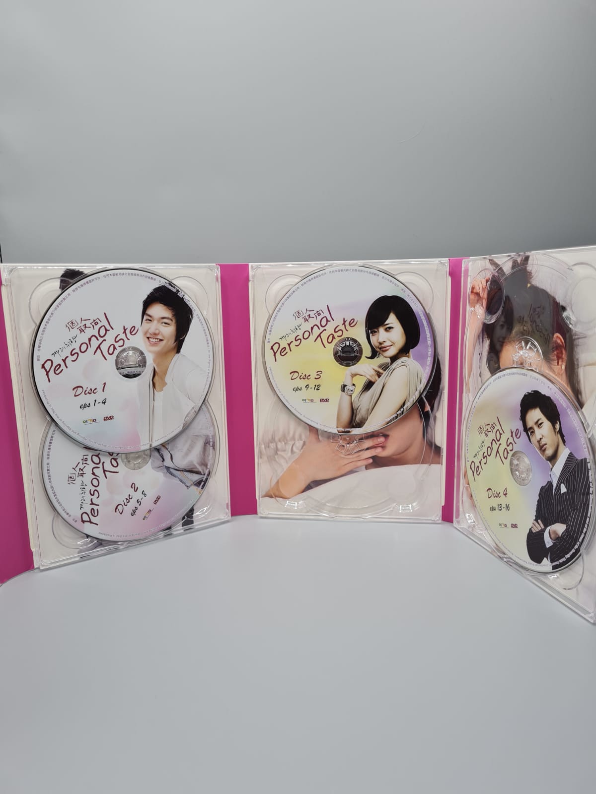 Personal Taste Korean Drama DVD 11 Disc Re-Edited Autographed Lee Min Ho So Ye Jin