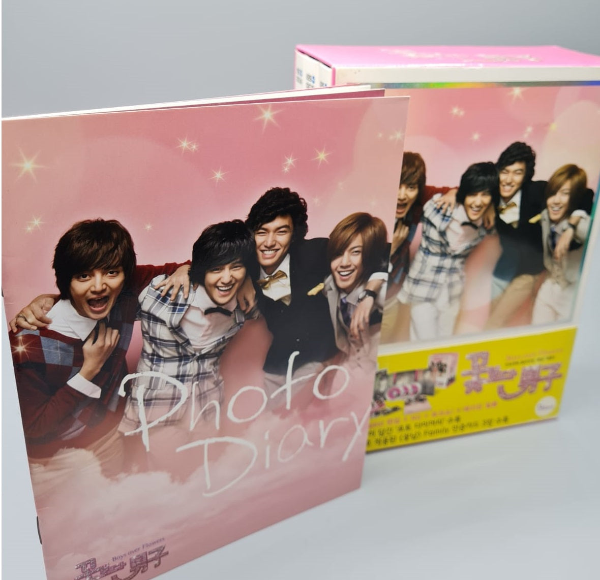 Boys Over Flowers Korean Series DVD Box Set + Photo Diary Autographed Lee Min Ho Ku Hye Seon