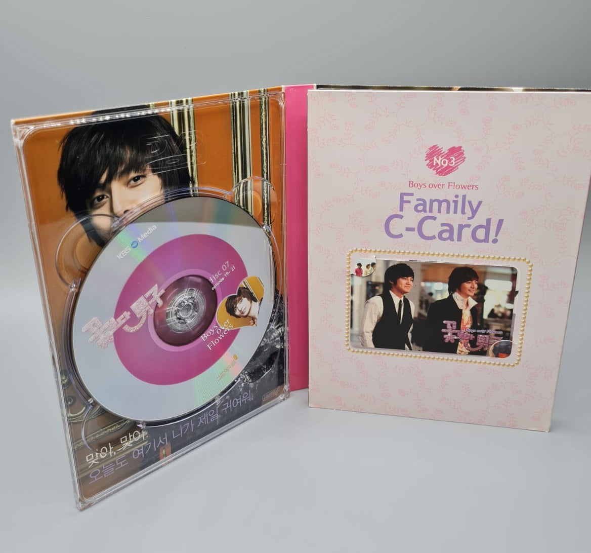 Boys Over Flowers Korean Series DVD Box Set + Photo Diary Autographed Lee Min Ho Ku Hye Seon