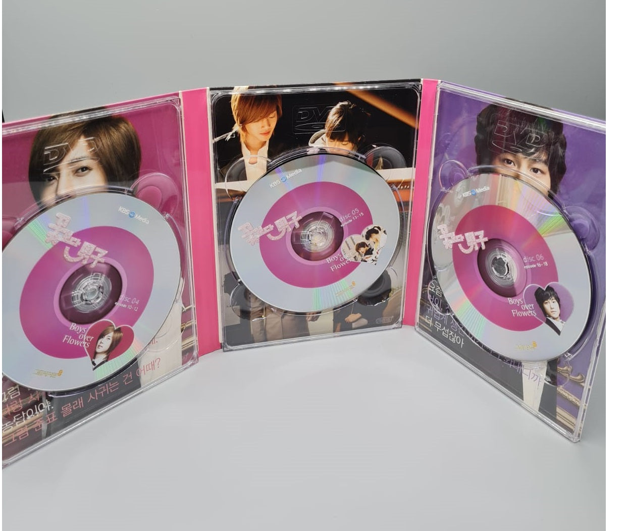 Boys Over Flowers Korean Series DVD Box Set + Photo Diary Autographed Lee Min Ho Ku Hye Seon