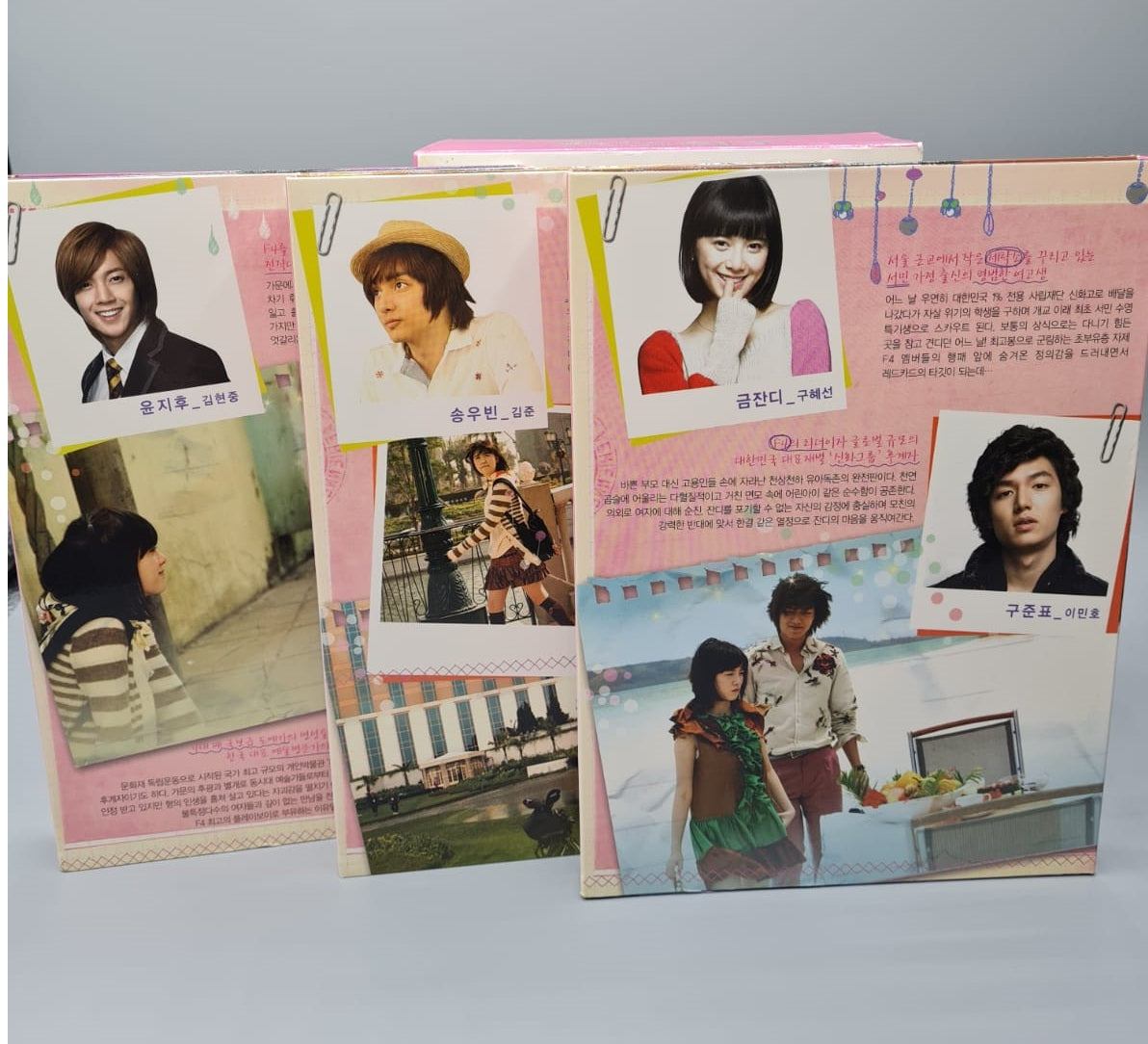 Boys Over Flowers Korean Series DVD Box Set + Photo Diary Autographed Lee Min Ho Ku Hye Seon