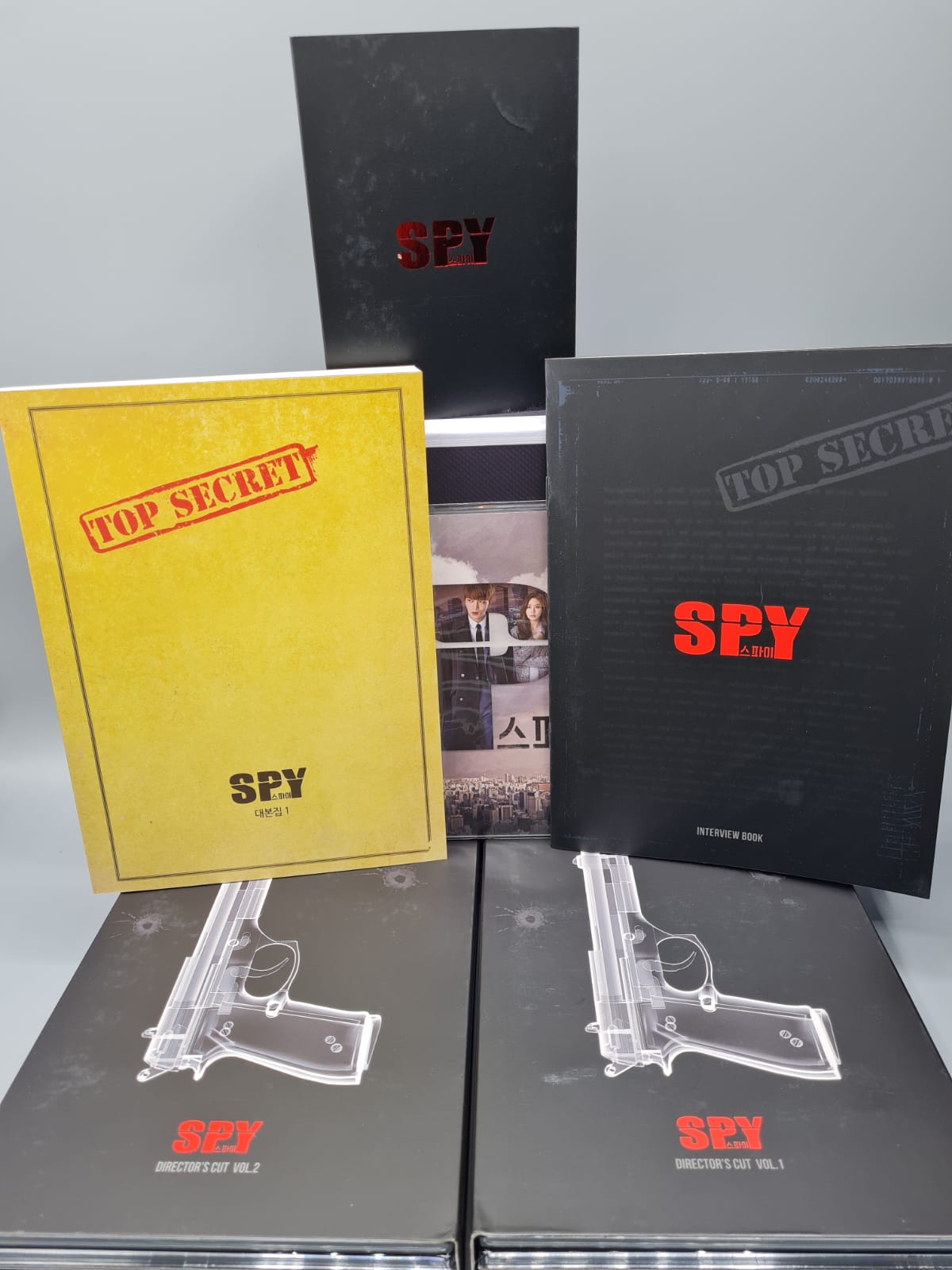 Spy Korean Series DVD English Subtitle Director's Cut Limited Edition  Kim Jae Joong