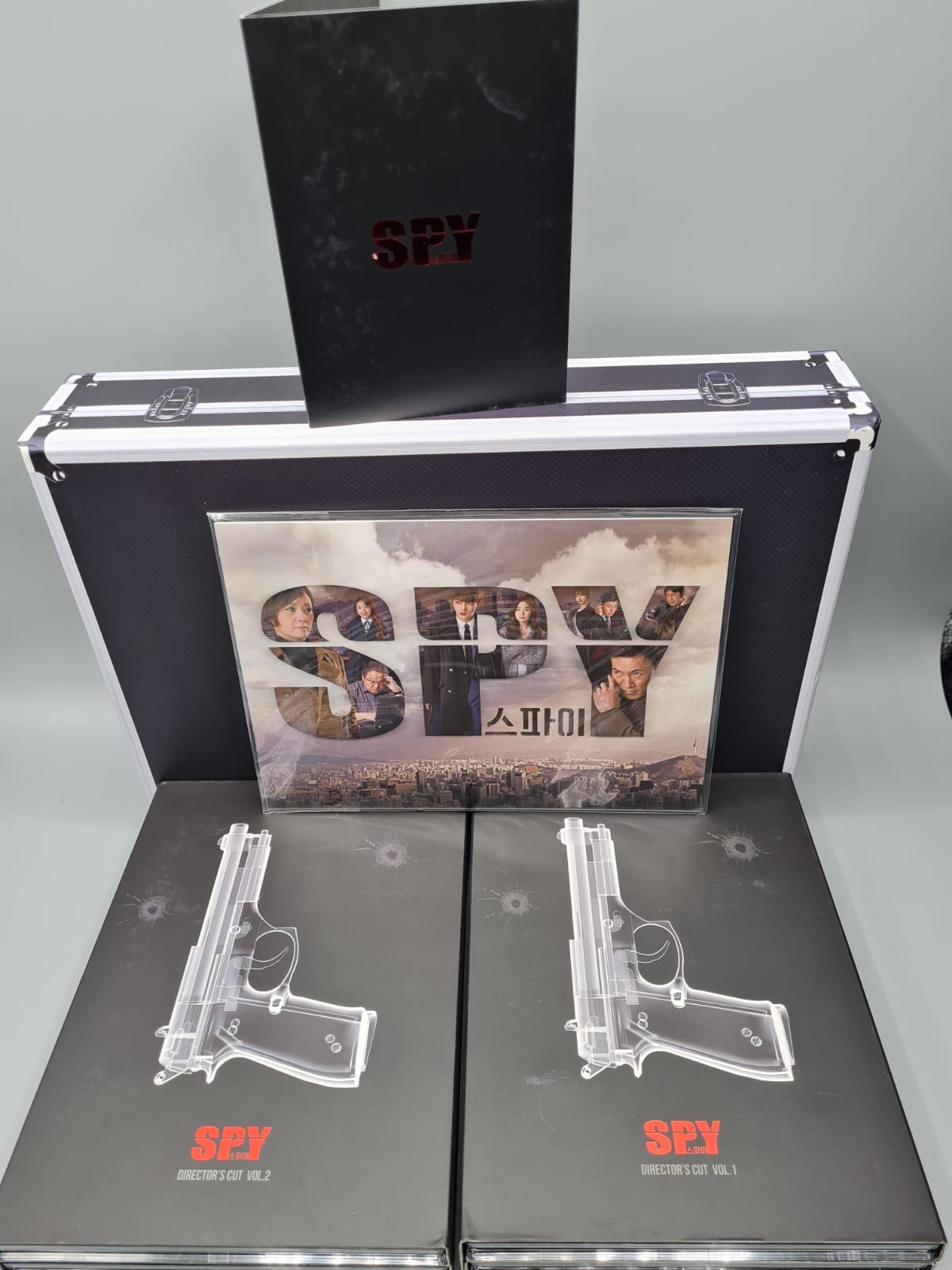 Spy Korean Series DVD English Subtitle Director's Cut Limited Edition  Kim Jae Joong