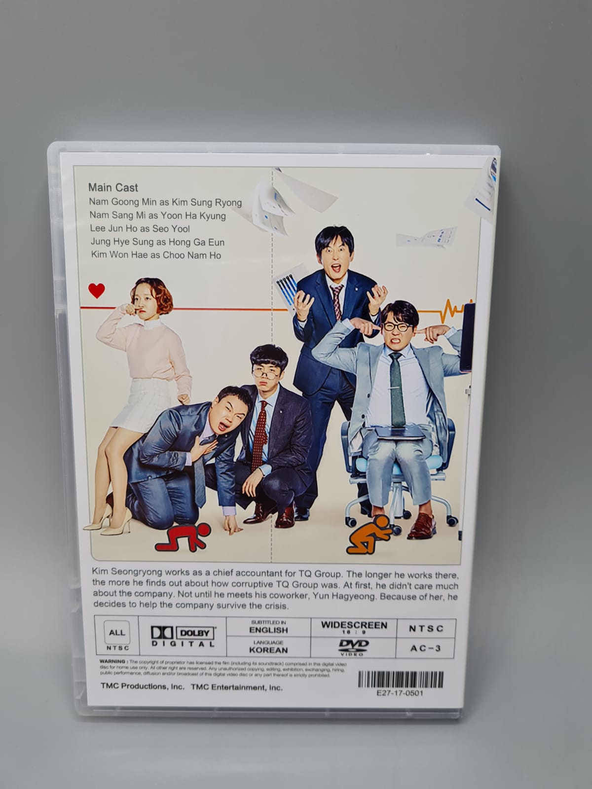 Good Manager Korean Series DVD English Subtitle Nam Joong Min Nam Sang Mi