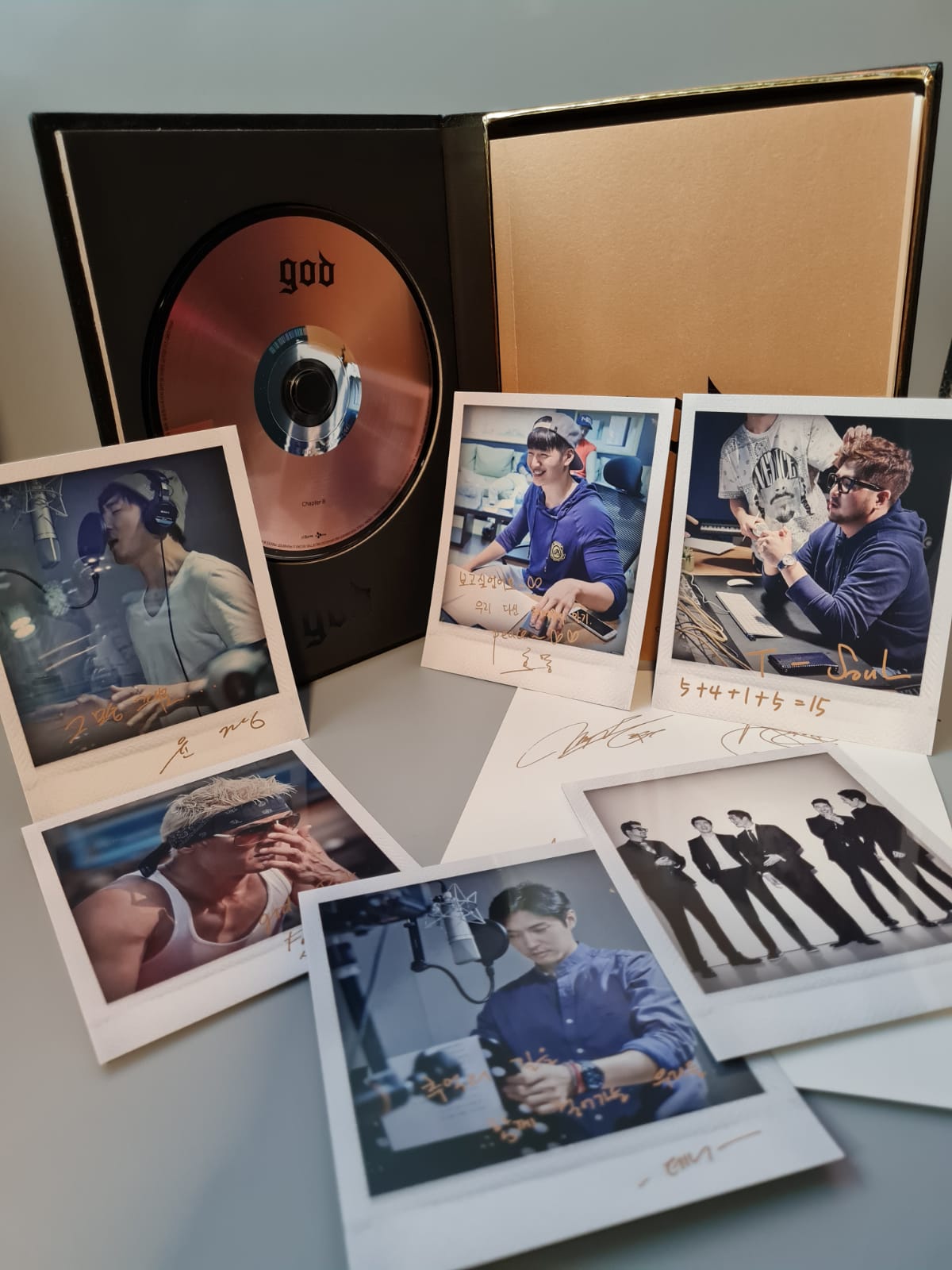 Chapter 8 god G.O.D Album Photocards Autographed