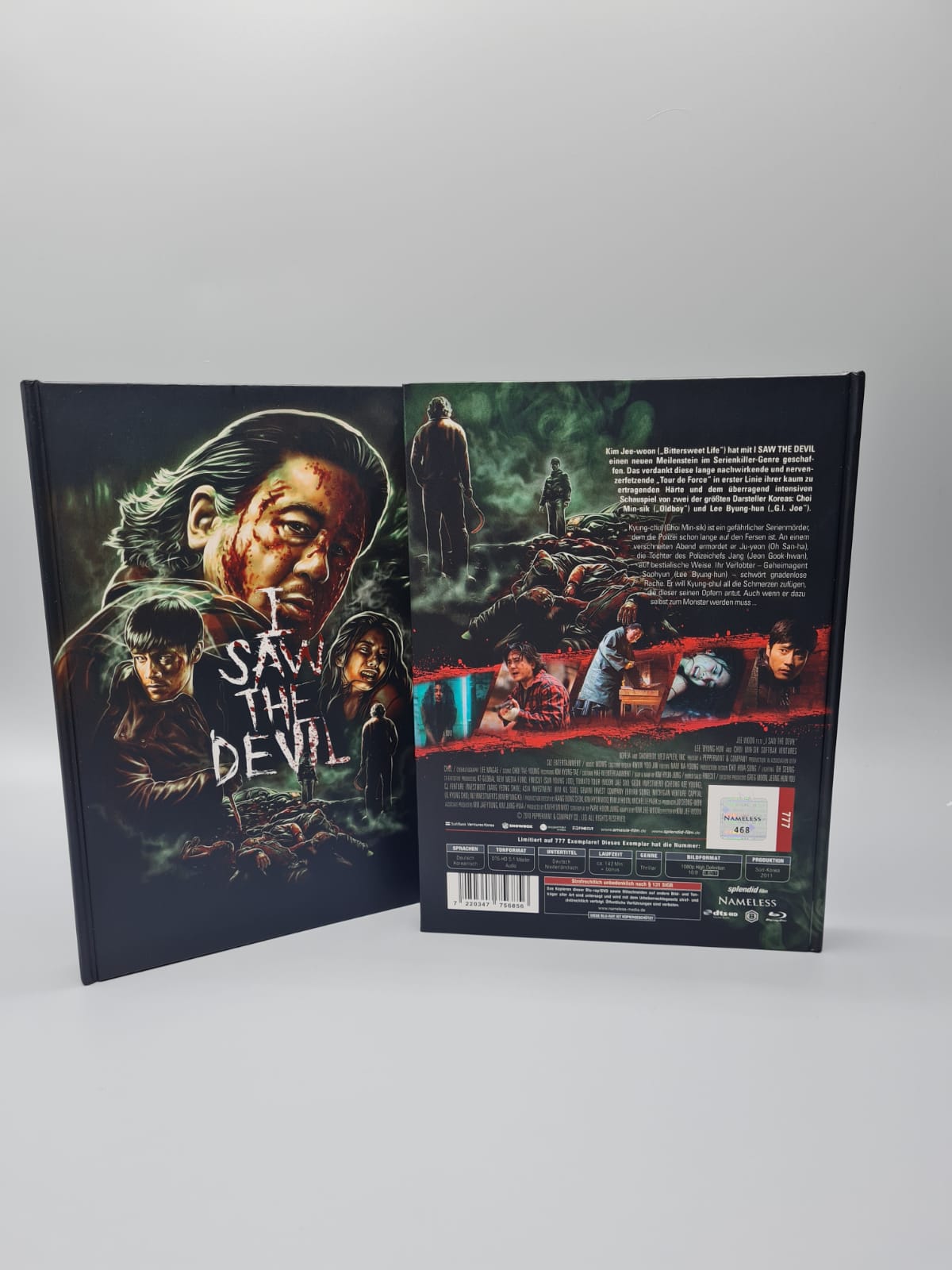 I Saw the Devil Korean Movie English/Deutsch Subtitle Lee Byung Hun Choi Min Sik Autographed