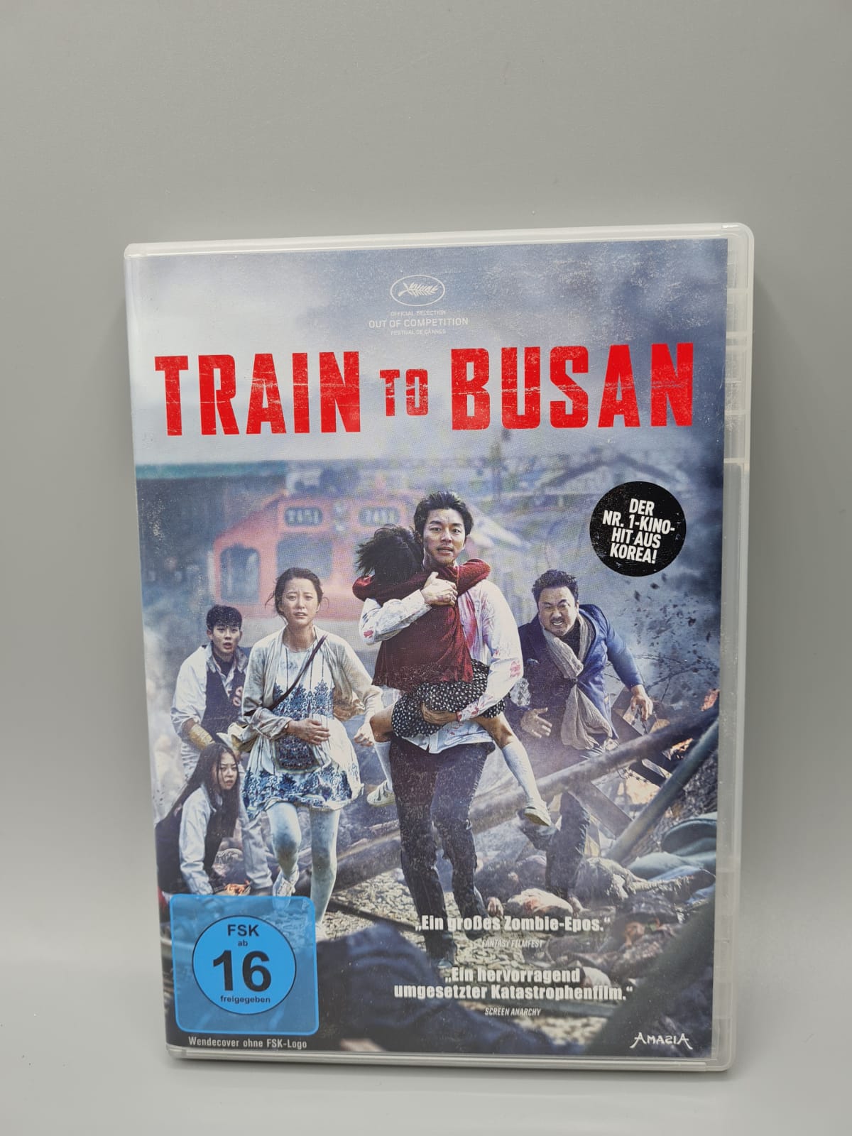 Train to Busan Korean Movie DVD Deutsch Subtitle Multi Language(Deutsch/Korean) Gong Yoo Jung Yu Mi Ma Dong Seok