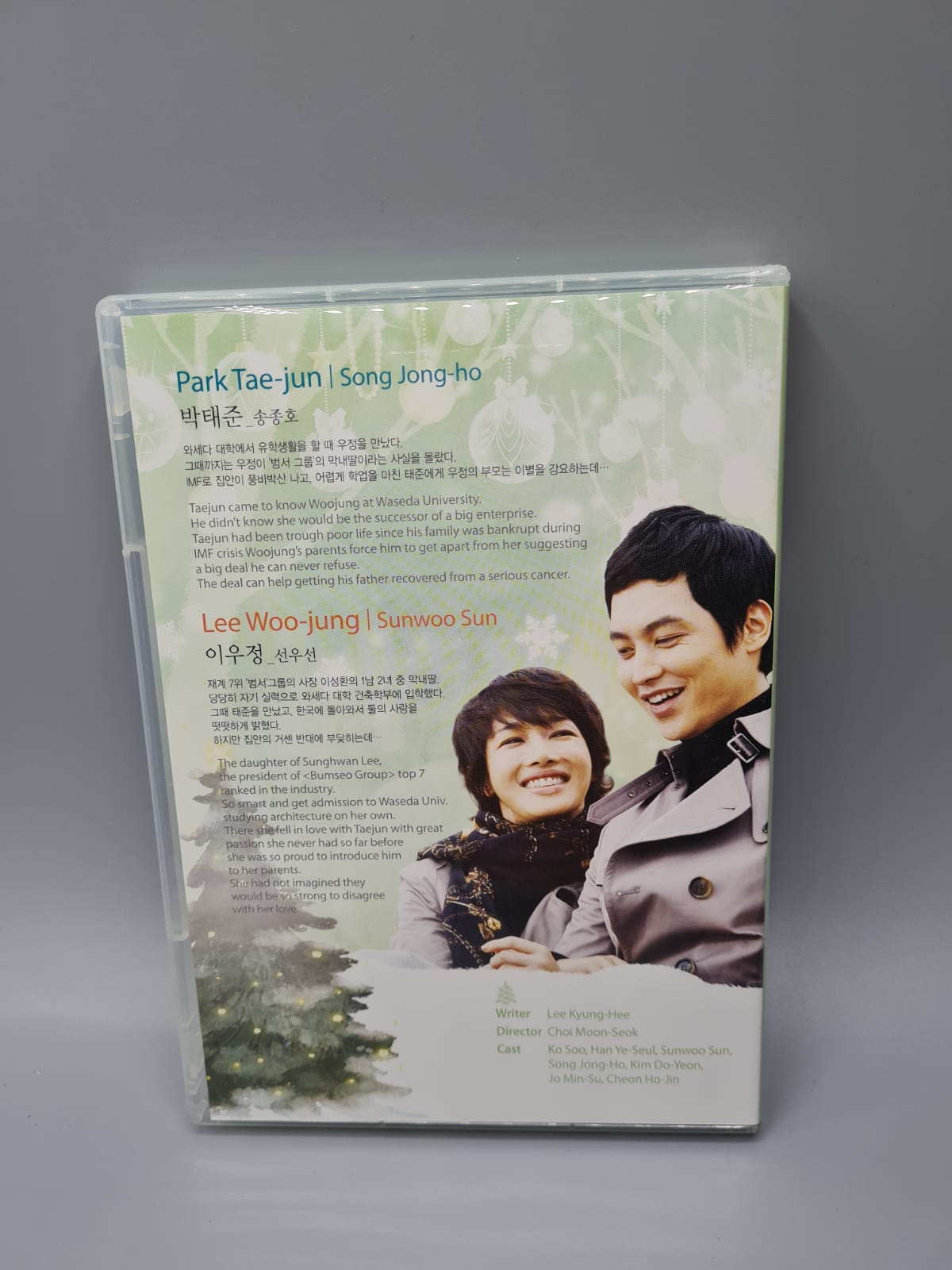 Will it Snow for Christmas Korean Series DVD 6Disc Han Ye Seul Go Soo