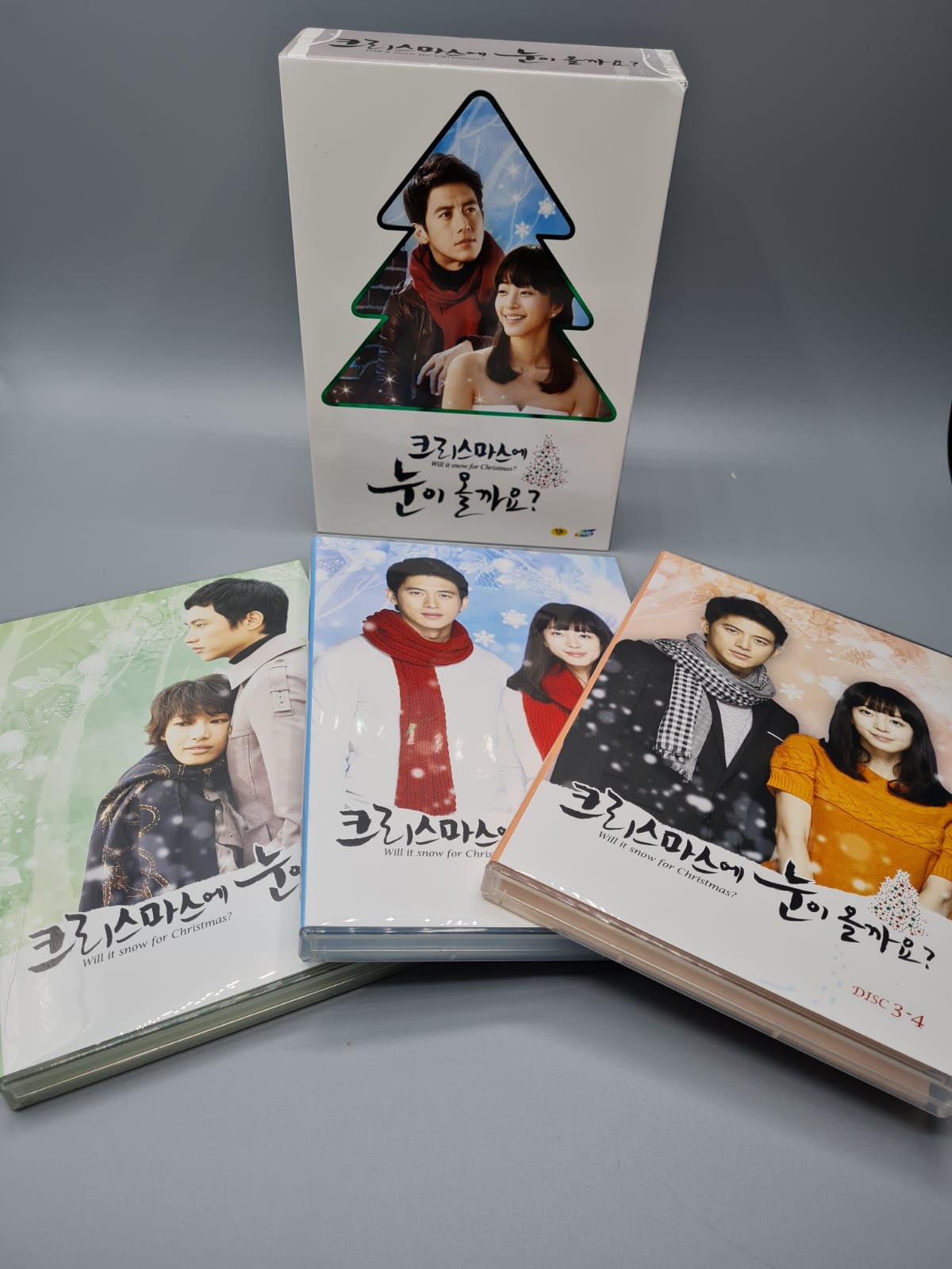 Will it Snow for Christmas Korean Series DVD 6Disc Han Ye Seul Go Soo