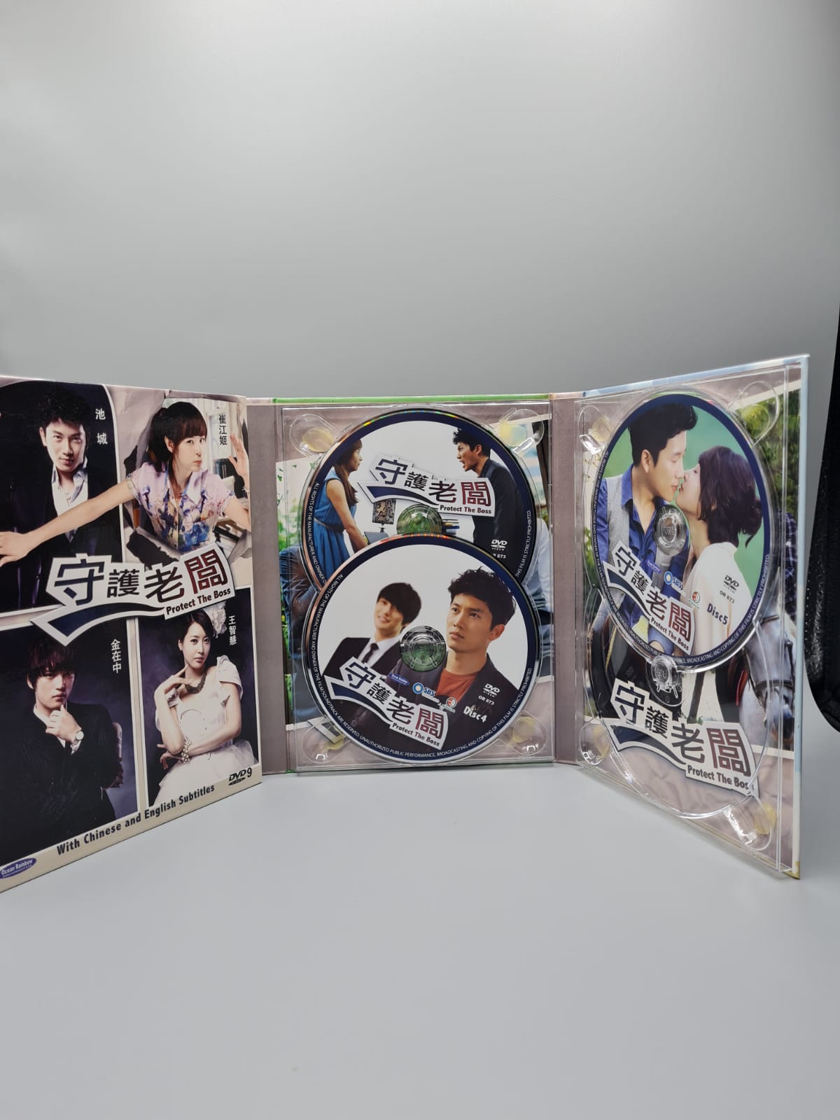 Protect the Boss Korean Series DVD Multi Audio English Subtitle Ji Sung Coi Kang Hee Singapore Version