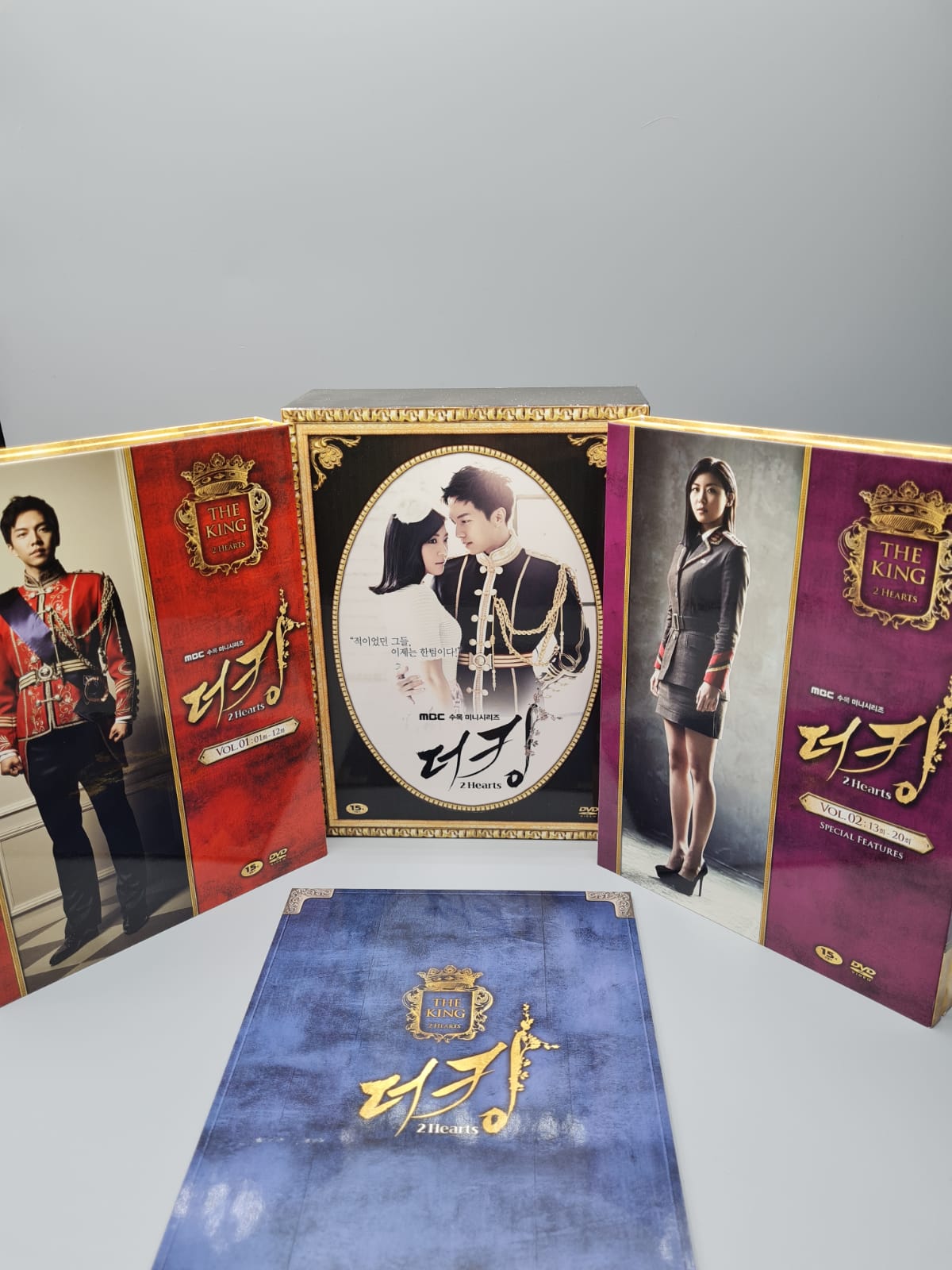 The King 2 Hearts Box Set Korean Series DVD 9Disc Ha Ji Won Lee Seung Gi